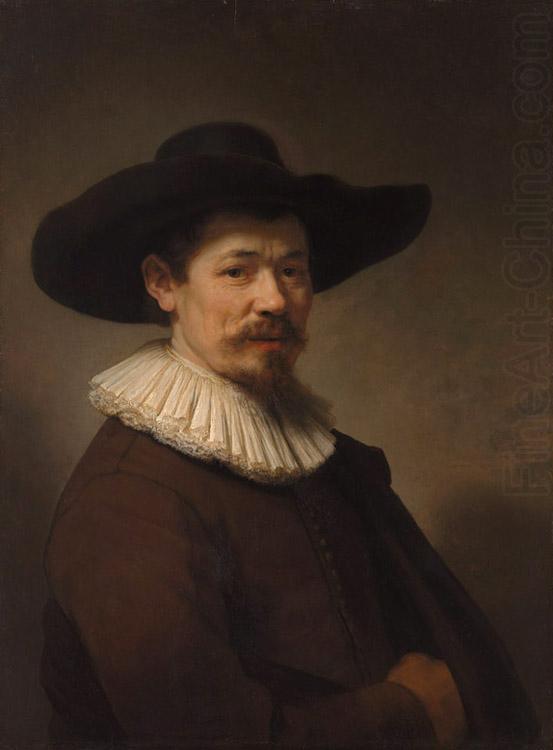 Portrait of Herman Doomer (mk33), REMBRANDT Harmenszoon van Rijn